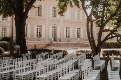 Ceremony set up