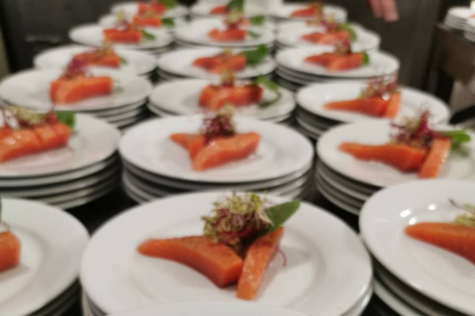 Saumon gravlax