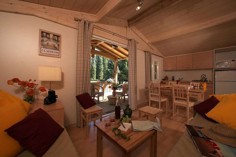 Intérieur du chalet gd confort