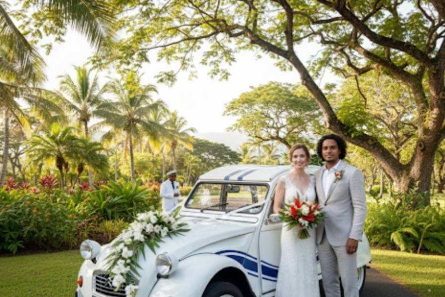 Une 2CV pour votre mariage