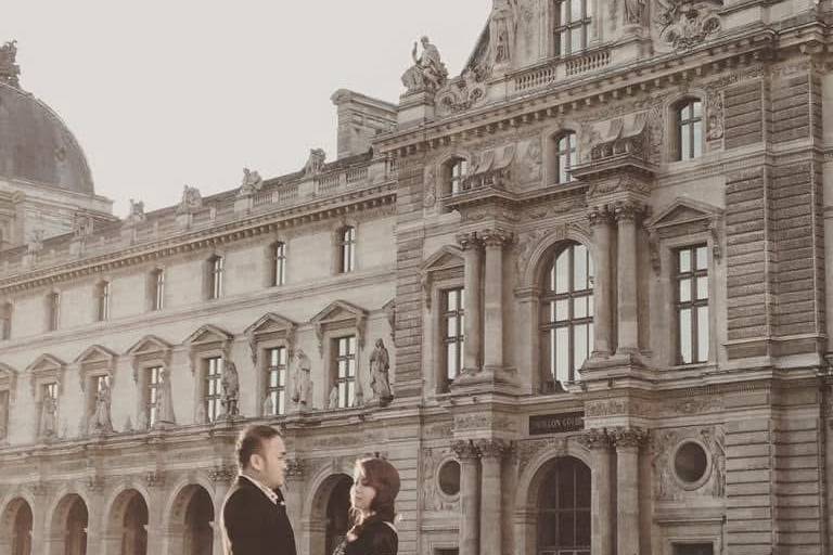 Weeding Lee-Tran paris louvre