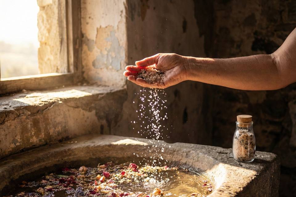 Sel de bain rituel cadeau
