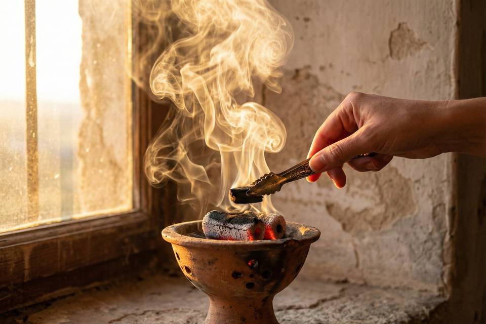 Encens doukhoun rituel
