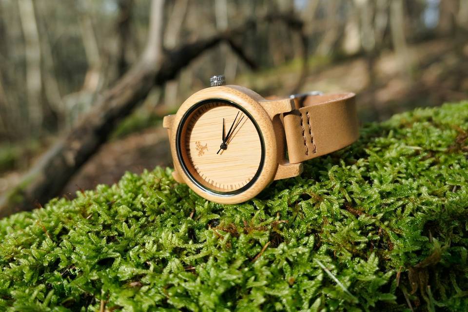 Montre en bois