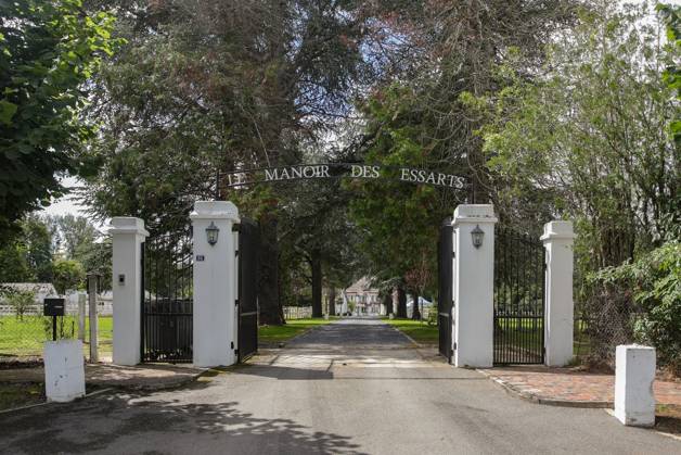 L'entrée du domaine