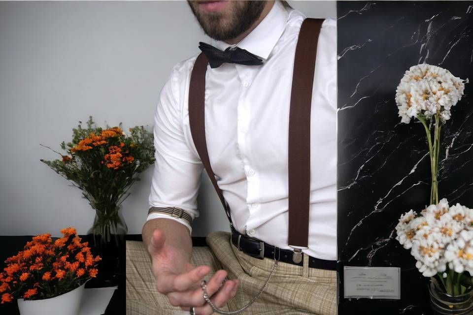 Bretelles personnalisée témoin
