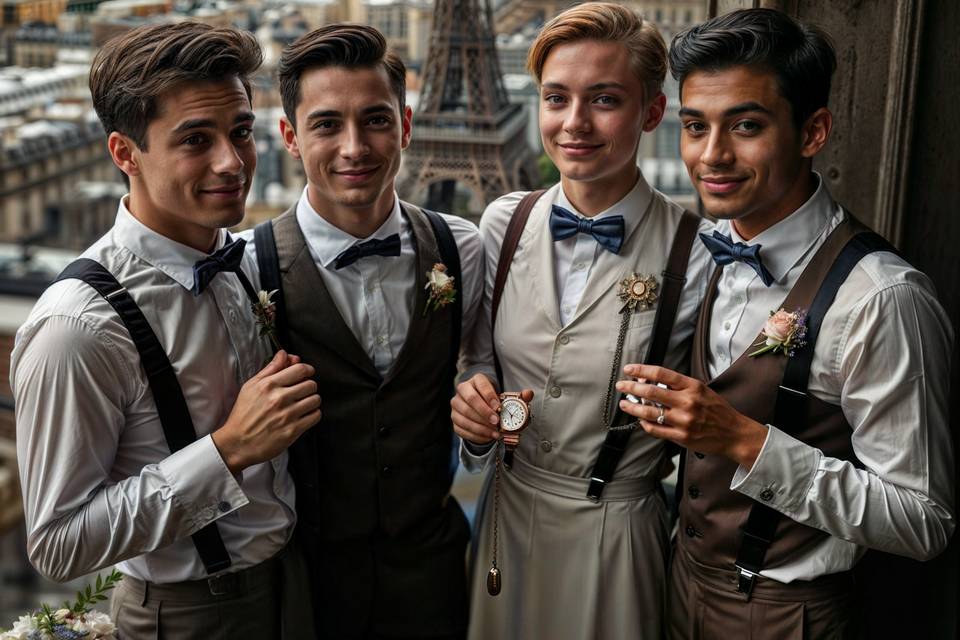 Costume accessoire mariage
