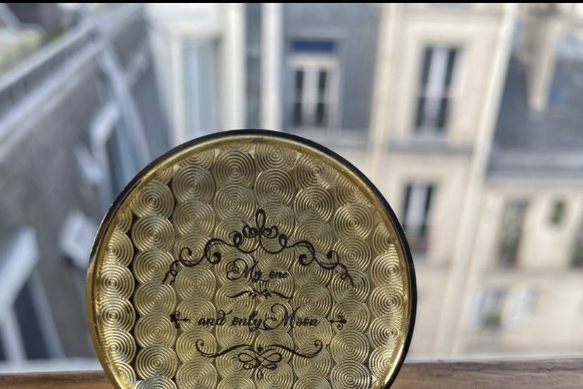 Gravure personnalisée