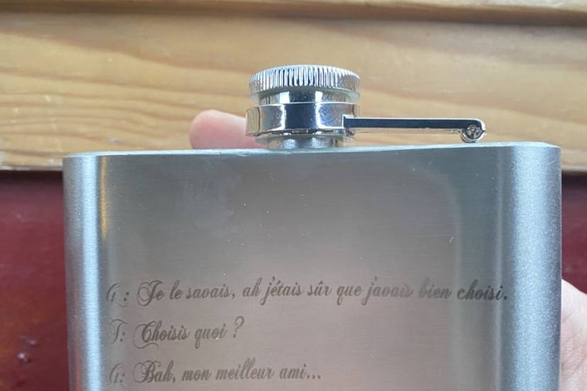 Gravure personnalisée