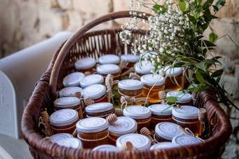 Pots de miel fait maison