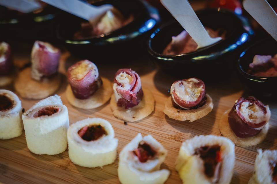 Bouchées du vin d'honneur