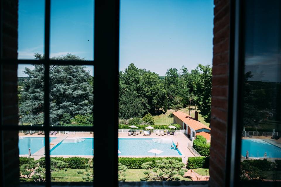 Vue de la chambre des mariés