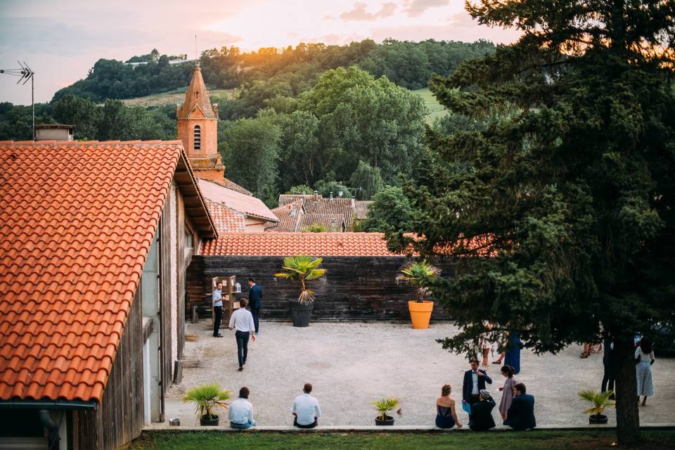 Salle vue du haut