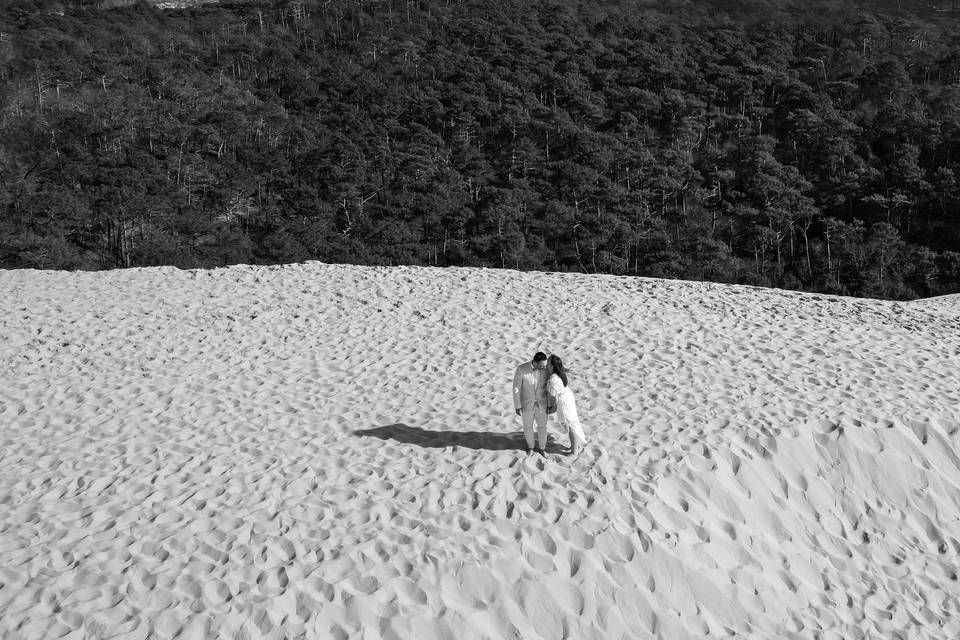 Maries sur la dune