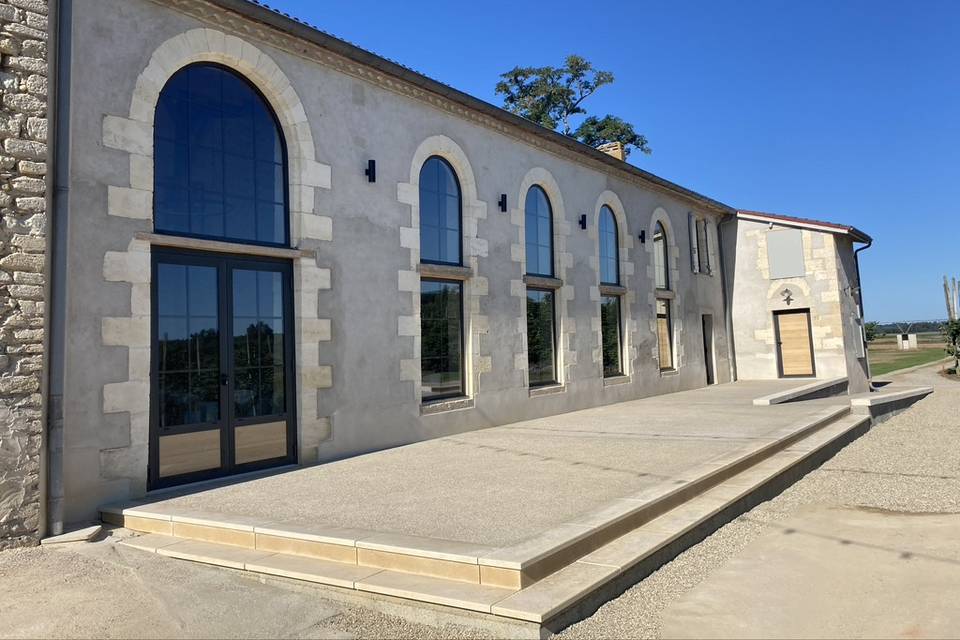 Façade salle de réception