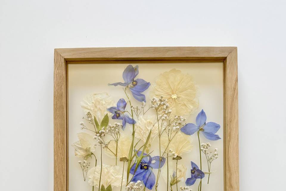 Delphinium, lisianthus