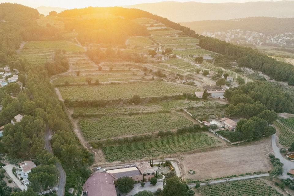 Vue de drone
