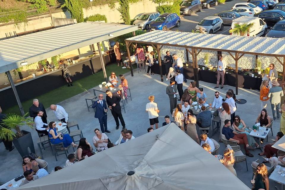 Terrasse vue