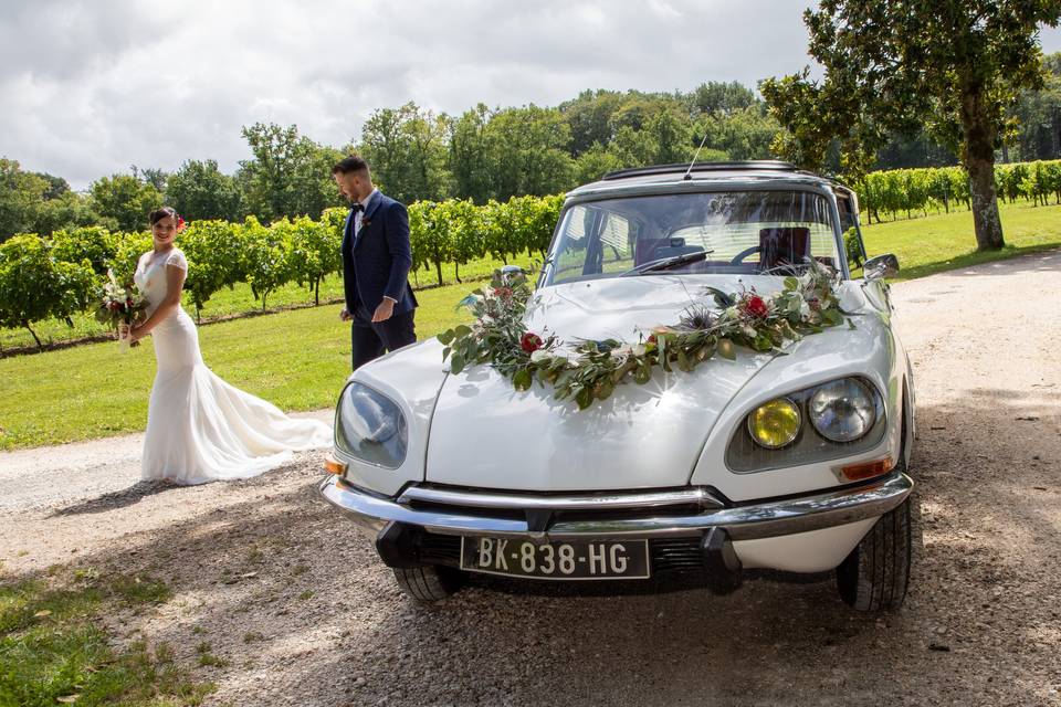 Arrivée de la mariée