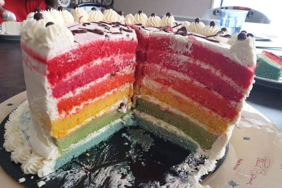 Rainbow Cake