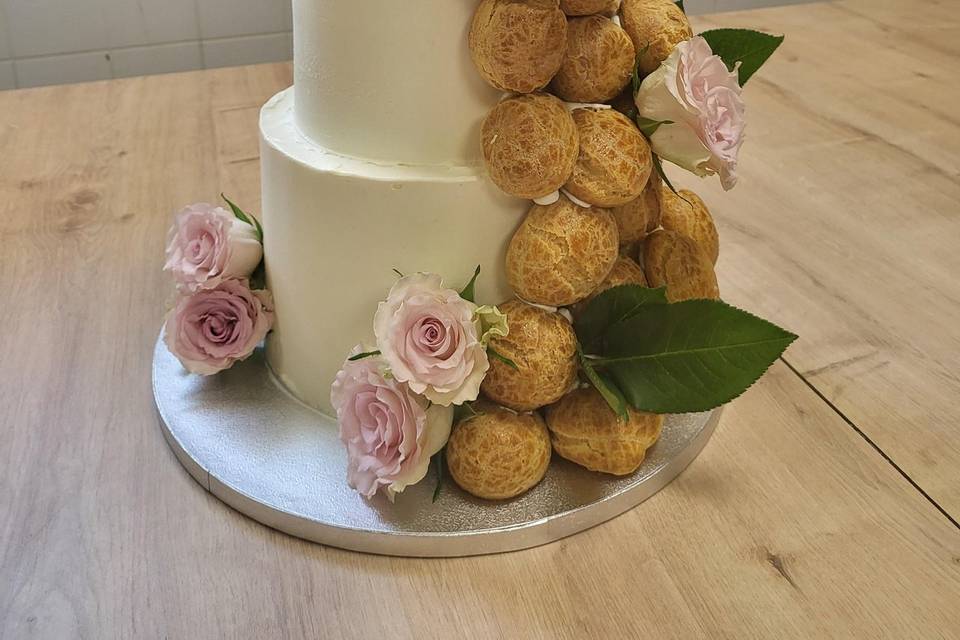 Weddingcake + choux