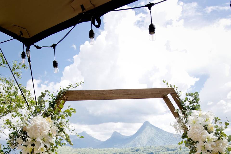 Décor sur la terrasse