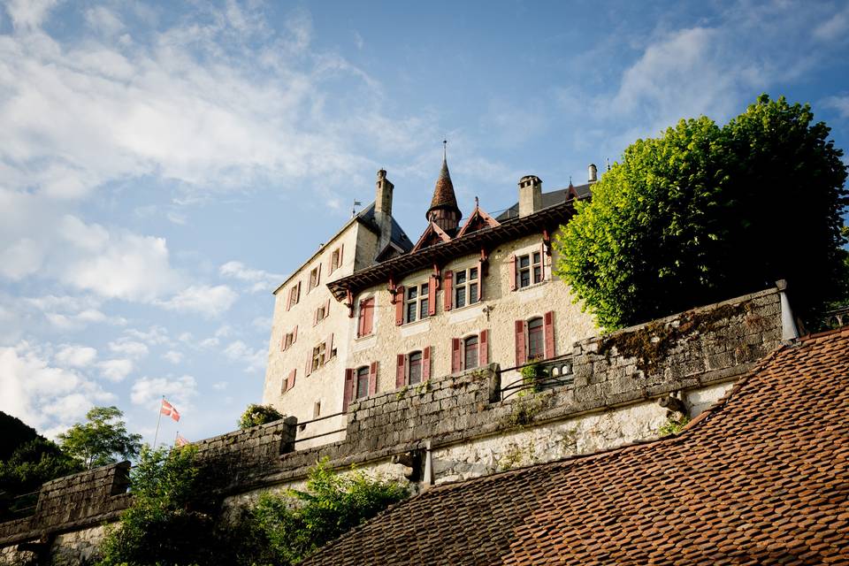 La vue sur le château