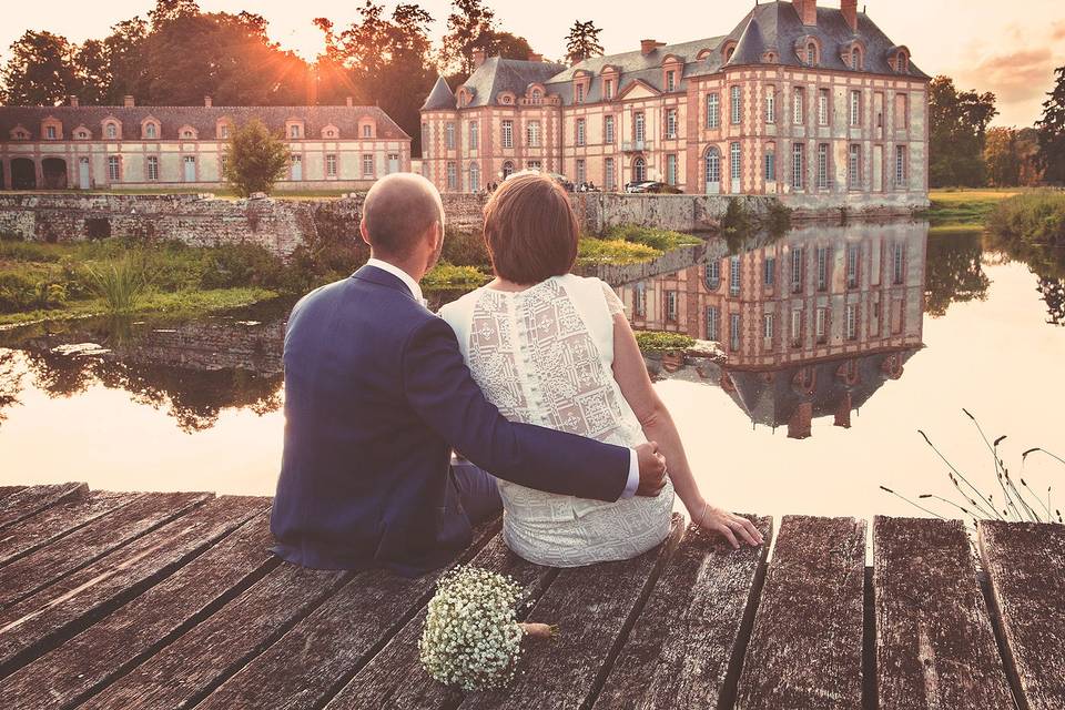 Vue du pavillon de musique