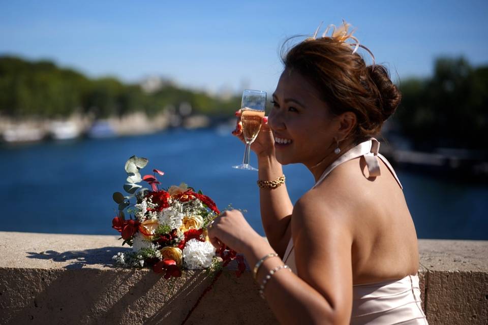 Mariage à Paris. Cadre du film