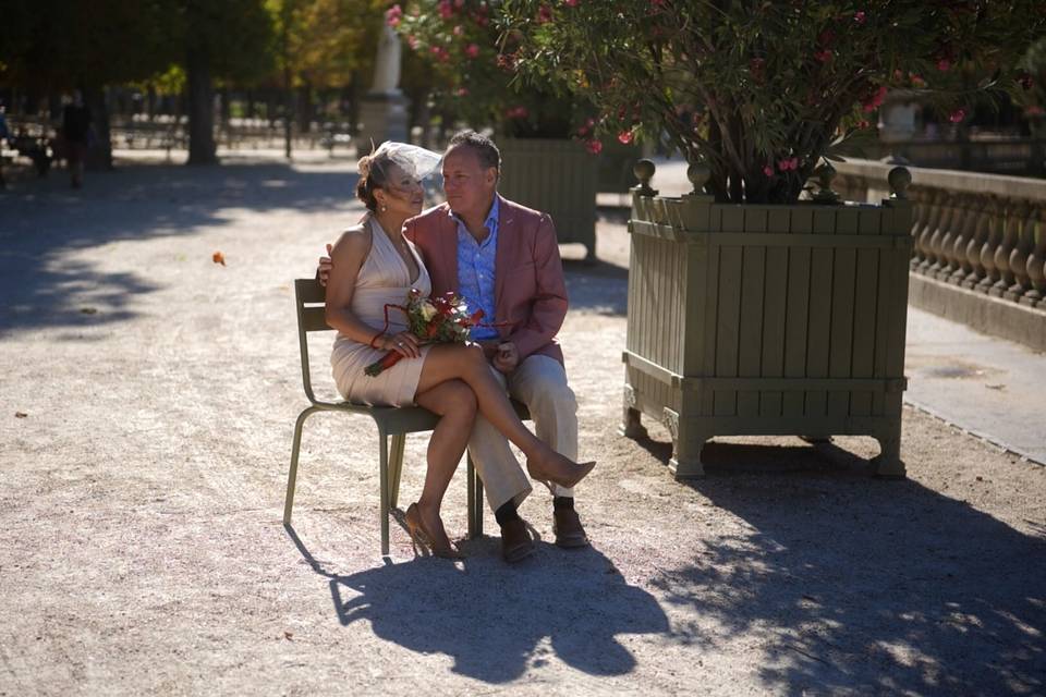 Mariage à Paris. Cadre du film