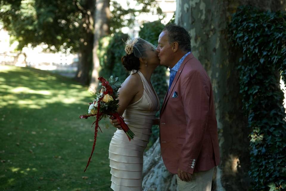 Mariage à Paris. Cadre du film