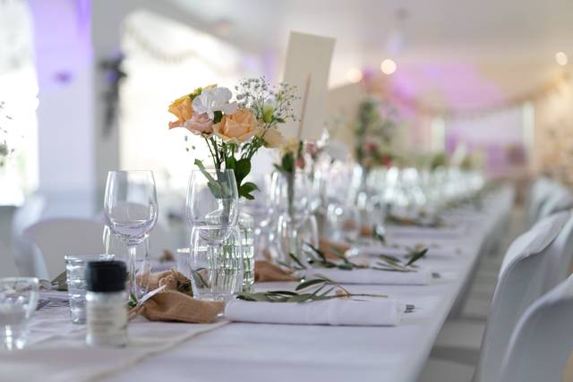 Décoration de table M&V