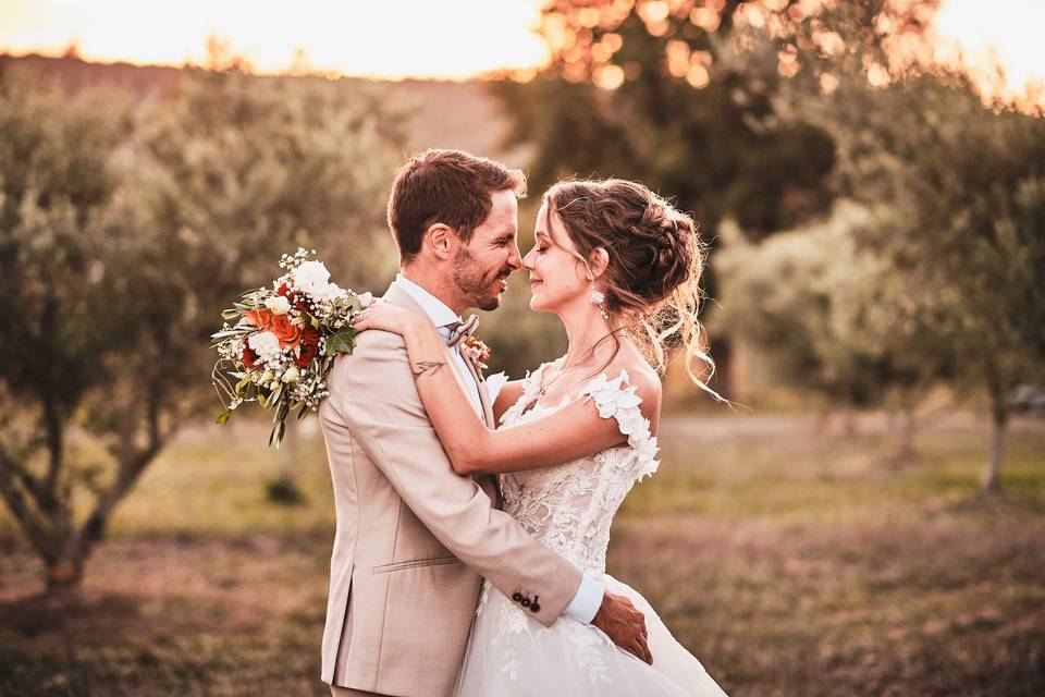 Nos amoureux dans les vignes