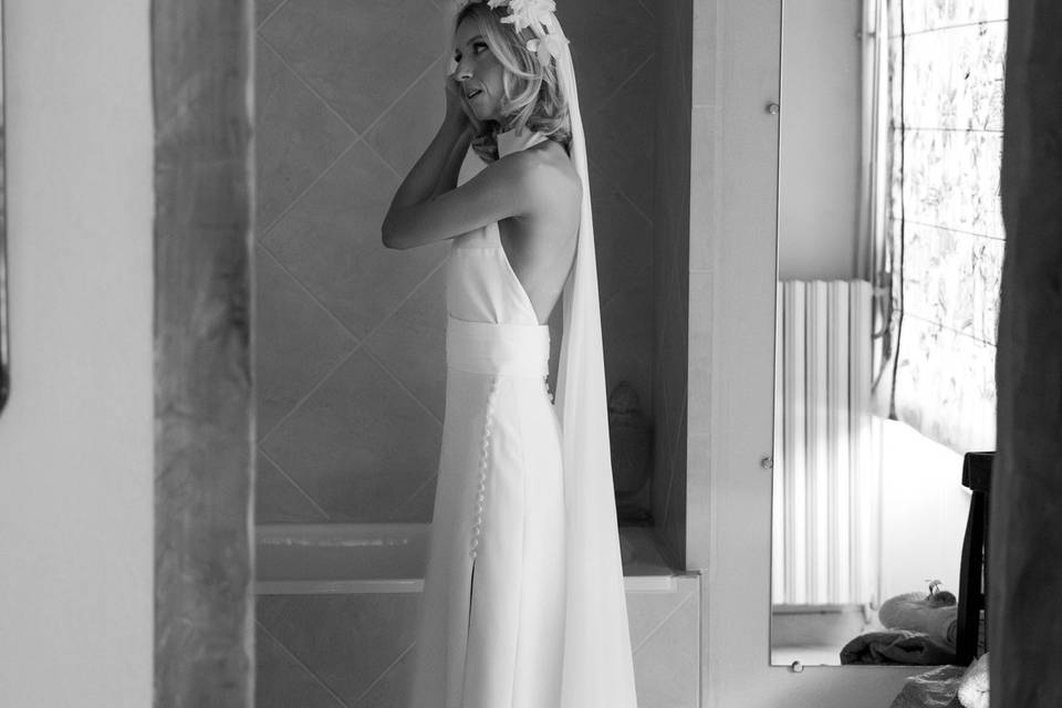 Préparatif de la mariée
