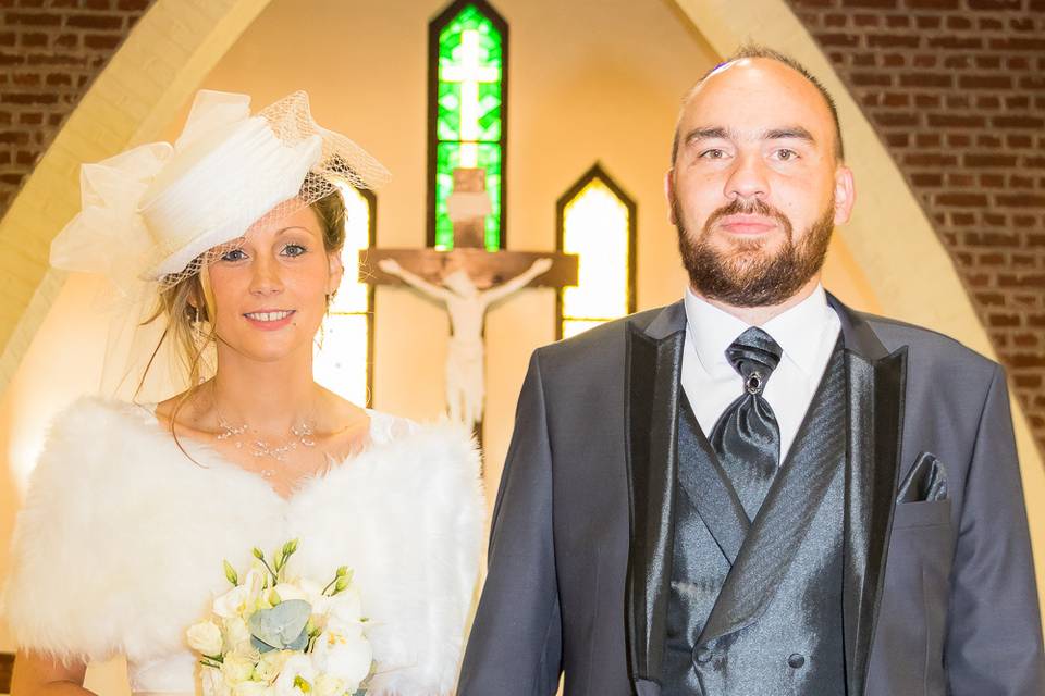 Johanna & Maxime à l'église