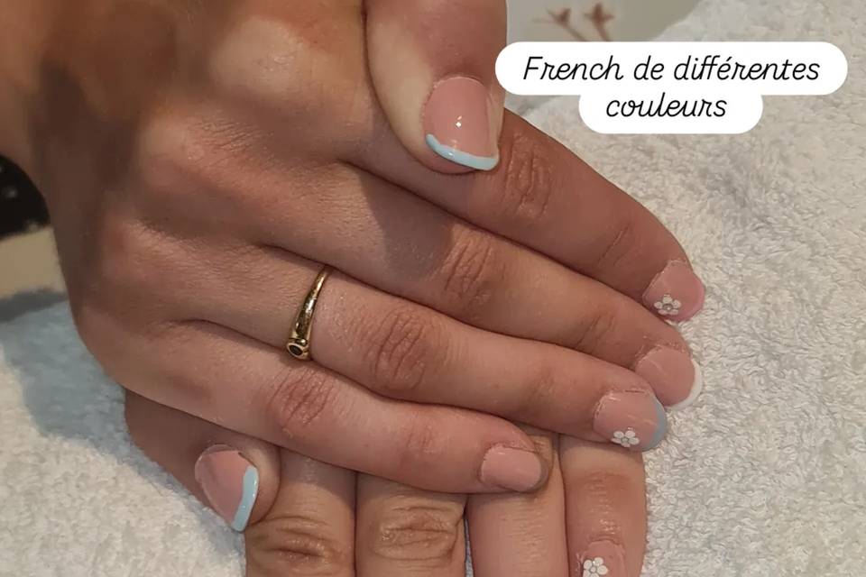 French différentes couleurs