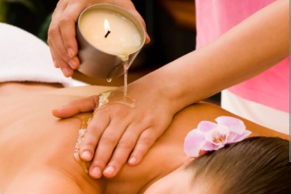 Massage à la bougie