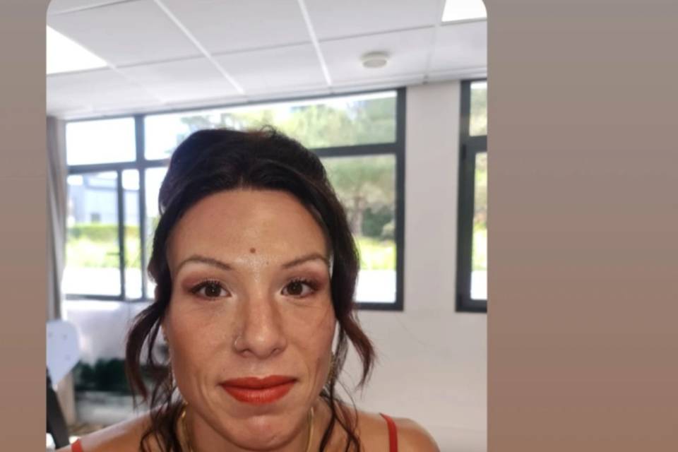 Maquillage après avant