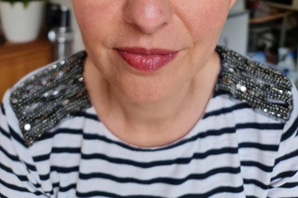 Maquillage léger mariée