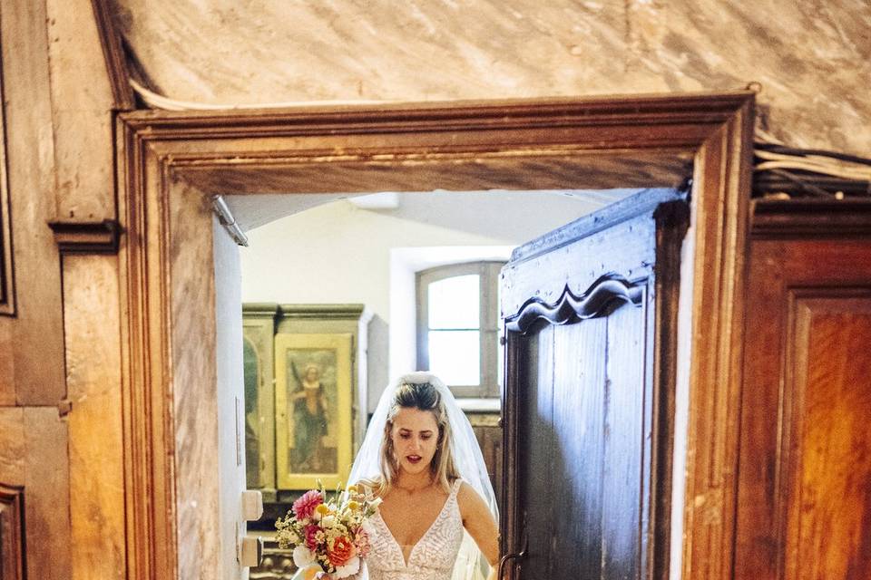 Mariée en Provence