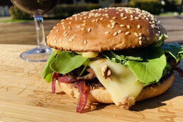 Raclette burger