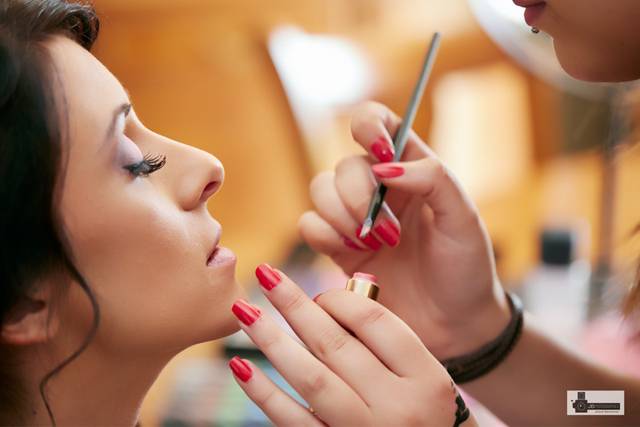 Préparation maquillage