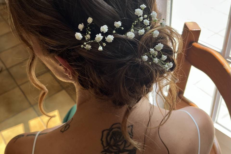 Chignon Mariée Anaelle