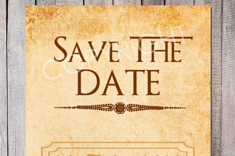 Save the date game of thrones