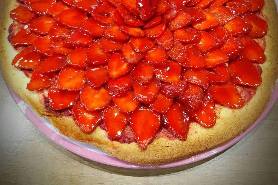 Tarte aux fraises