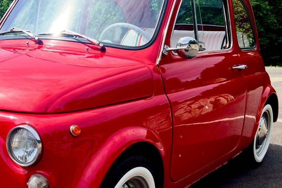 Fiat 500 mariage