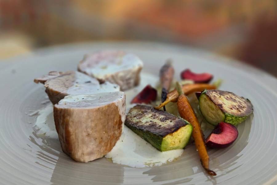 Filet mignon crème de sauge
