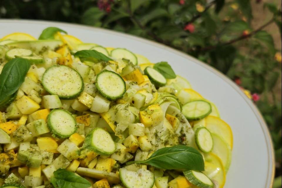Courgettes croquantes