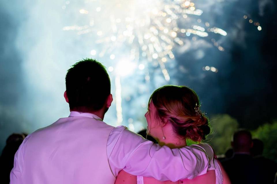 Pyrotechnie mariage