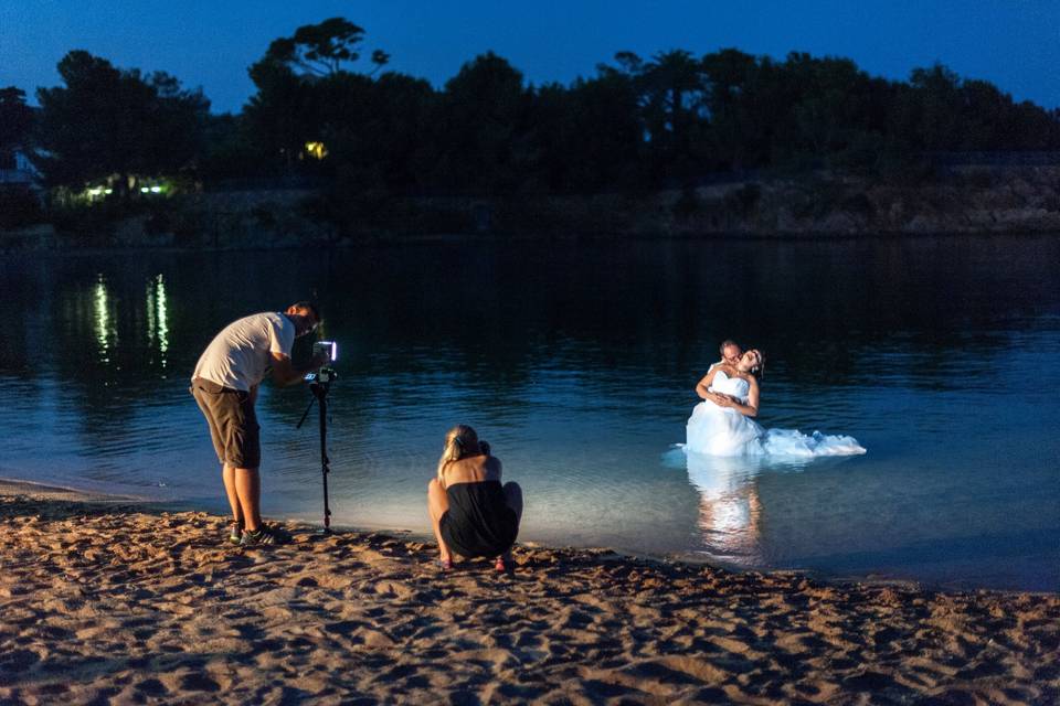 Séance Trash the dress